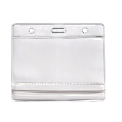 Clear Vinyl Badge Holder