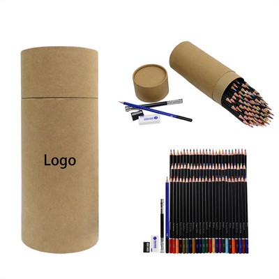 72-Color Pencil Cylinder Set
