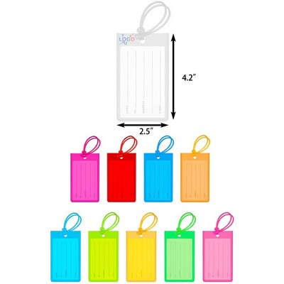 Luggage Tag with Business Card Holder