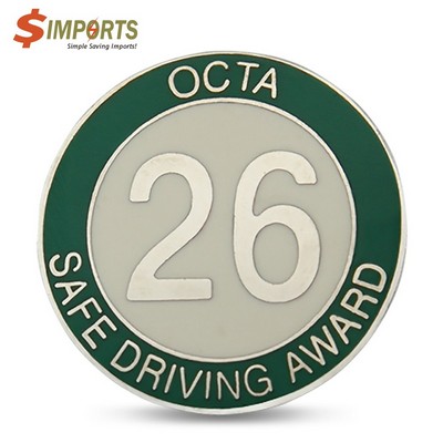 Iron Imitation Cloisonn? Coin (Simports)