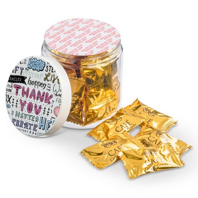 8 oz Jar of Individually Wrapped Coffee Candy
