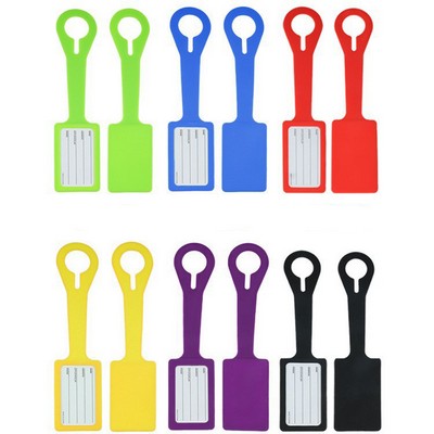 Name Silicone Luggage Tag & ID Holder