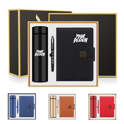 Executive 3-Piece Corporate Gift Set w/ Gift Box And Tote