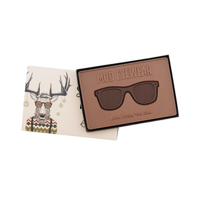 3oz. Combo Chocolate Bar with 4"x6" Gift Box