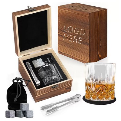 Whisky Stones Glass Gift Set