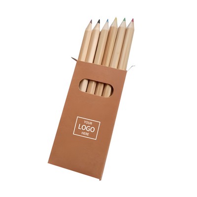 Mini Colored Pencils - Set of 6