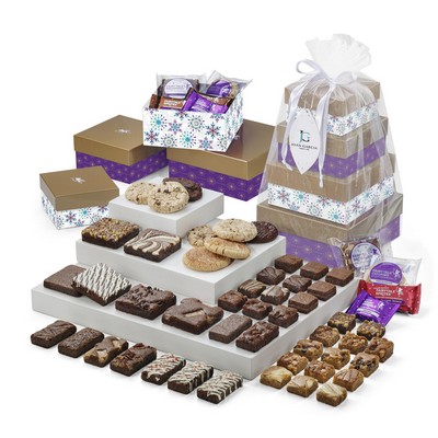 Custom Holiday 4-Box Tower