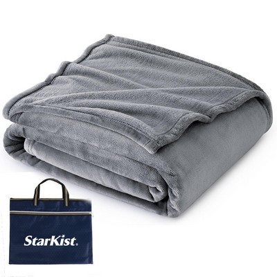 Bedsure Fleece Throw Blanket for Couch - Lightweight Plush Fuzzy Cozy Soft Blankets 43X59"