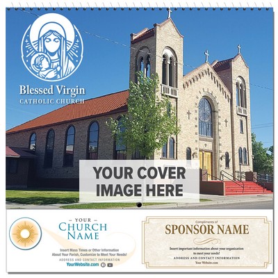 Custom Catholic Calendars - Spiral Bound