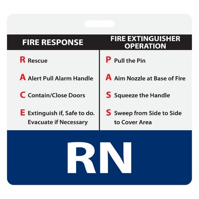 Badge/Badge Backer - Laminated (3.125" X 3.375")