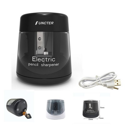 Battery-Powered/Plug-in Electric Pencil Sharpener