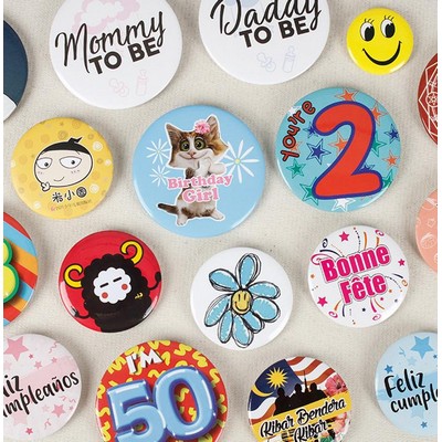 Round Tinplate Badge