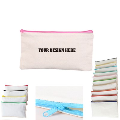 DIY Craft Canvas Pencil Case