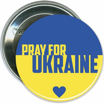 Event - Pray for Ukraine - 2 1/4'' Round Button