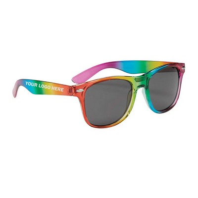 Gradient Rainbow Frame Sunglasses
