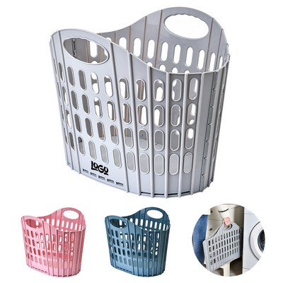 Plastic Foldable Laundry Basket
