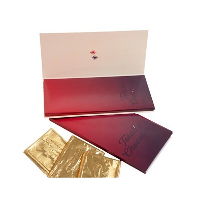 Deluxe Chocolate Storyteller with 3 Custom Engraved Chocolate Bars