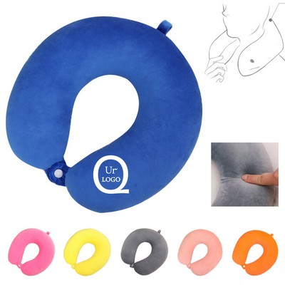 Travel Neck Pillow With Memory Foam