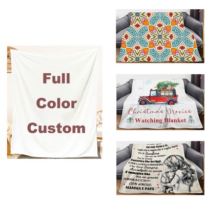 230GSM Plush Throw Blankets 30" x 40"
