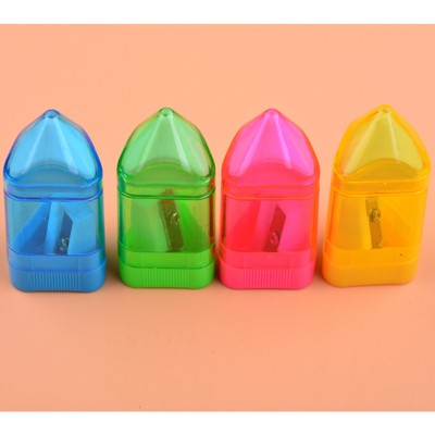Triangle Pencil Sharpener with Eraser