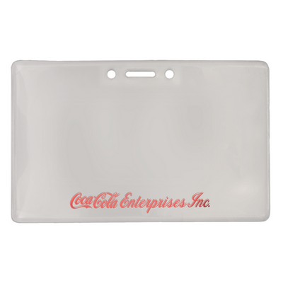 Holder-CR80-Heavy Duty- Horz-Slot & Chain Holes: OUTER- 3.85" X 3.10" INSERT- 3.60" X 2.50"