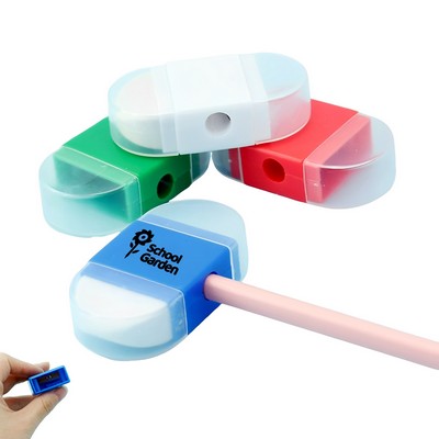 Manual Pencil Sharpener with Eraser