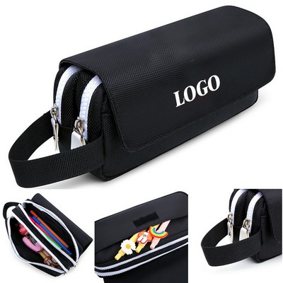 Canvas Zipper Stationery Bag