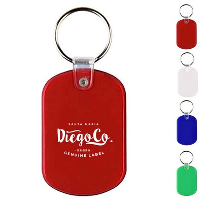 Soft PVC Travel Keychain