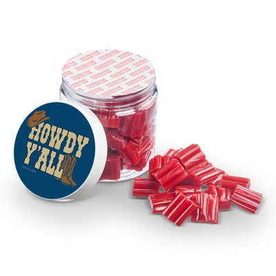 4 oz Jar of mini Strawberry Licorice Bites