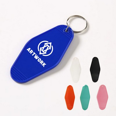 Vintage Plastic Hotel Key Tag