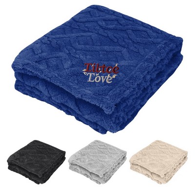 Alpine Ultra Plush RPET Sherpa Blanket