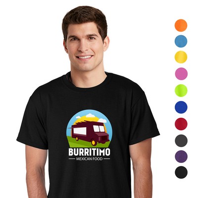 Jerzees 5.6oz 50/50 Cotton / Polyester Preshrunk T-Shirt