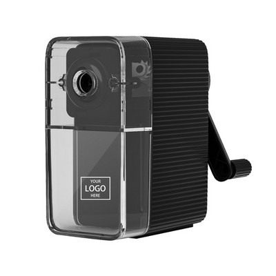 Pencil Sharpener w/Hand Crank