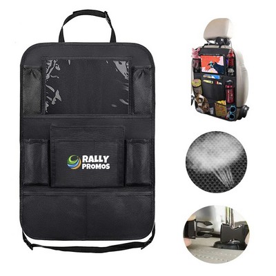 Kick Mats Car Back Seat Organizer