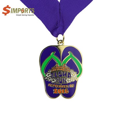 Zinc Alloy Imitation Cloisonn? Medal (Simports)