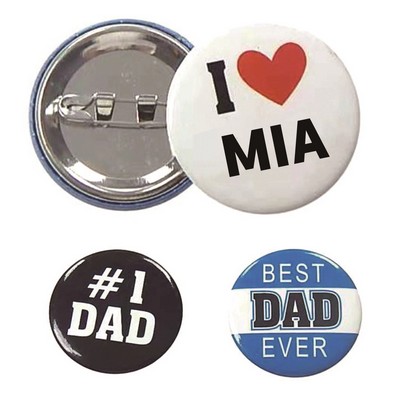 2" Custom Round Tinplate Badge