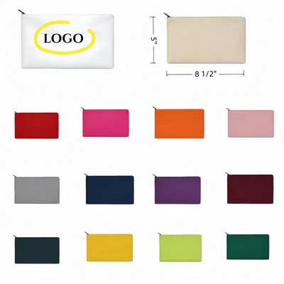 Travel Canvas Cosmetic Bag